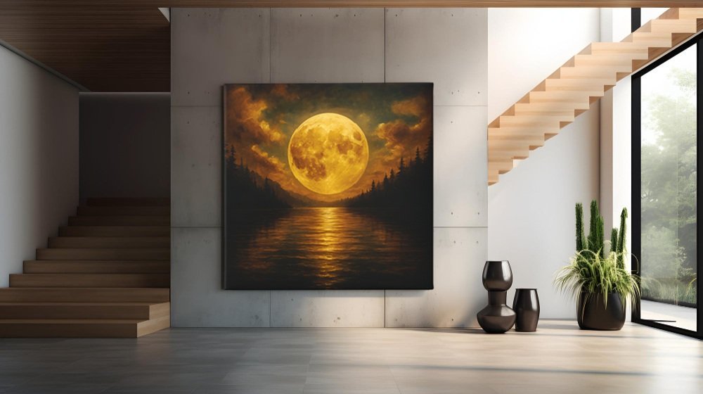 vierkant-schilderij-volle-maan-c