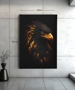 gouden-adelaar-canvas-schilderij-b