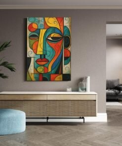 ALIVA 1510 abstract modern art canvas schilderij d