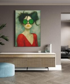 ALIVA 1516 modern fashion art canvas schilderij b