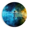 SKR 3048 b astronaut rond schilderij