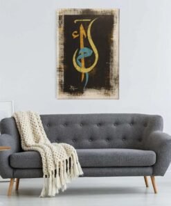 islamitische-kalligrafie-canvas-schilderij-b