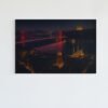 ALIVA 1530 istanbul nacht brug canvas schilderij