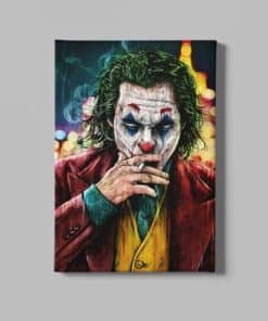 Dark Urban Character Canvas Schilderij