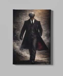 Mafia Art Donkere Elegantie Canvas Schilderij