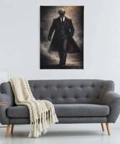 ALIVA 1534 ccanvas schilderij mafia art donkere elegantie b