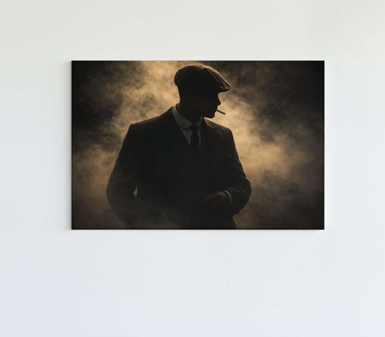 Vintage Gangster Canvas Schilderij