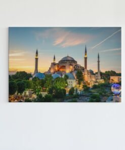 Istanbul Hagia Sophia Canvas Schilderij