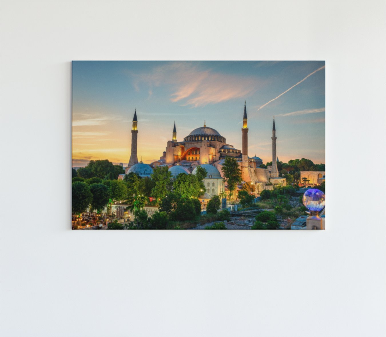 Istanbul Hagia Sophia Canvas Schilderij