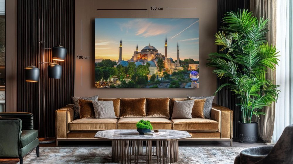 istanbul-hagia-sophia-canvas-schilderij-b
