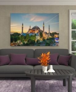 ALIVA 1538 istanbul hagia sophia canvas schilderij c