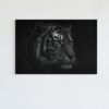 ALIVA 1539 tijger met blauwe ogen canvas schilderij