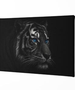 Alternative view of Tijger met Blauwe Ogen Canvas Schilderij