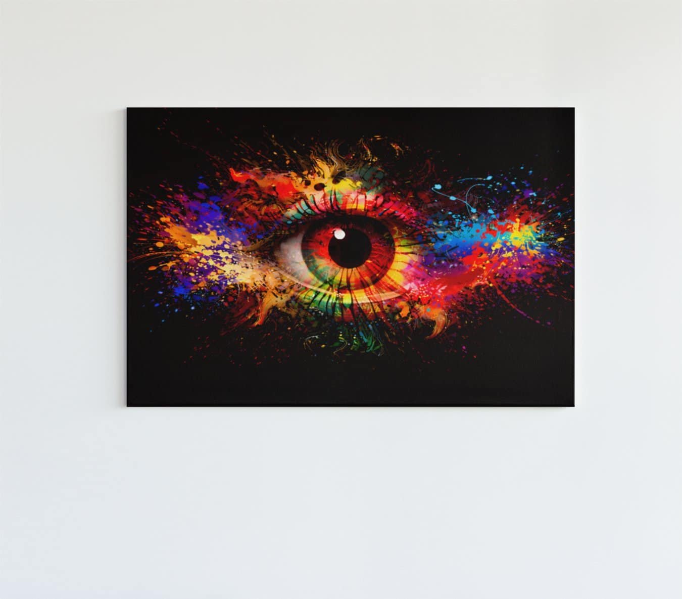 Abstracte Oog Kunst Canvas Schilderij