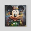 OEFE 1353 vierkant canvas schilderij modern pop street art