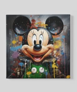 Modern Pop Street Art Vierkant Schilderij