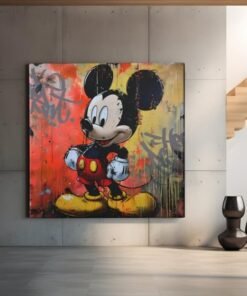 vierkant-canvas-schilderij-graffiti-cartoon-icon-c