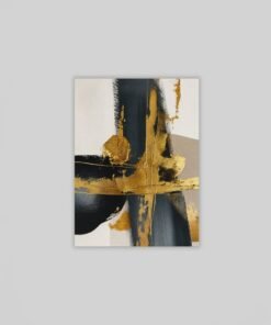 Abstract Kunst Canvas Schilderij 75x100 cm