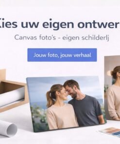 Foto op canvas