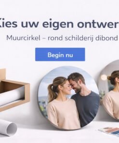 Muurcirkel - Rond Schilderij