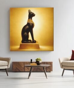Kattenbeeld Vierkant Schilderij
