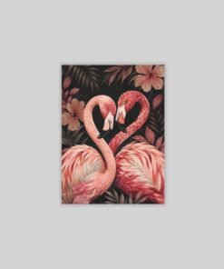 Flamingo Canvas Schilderij 75x100 cm
