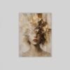 OSEFE 1036 canvas schilderij moderne vrouw abstract wall art 75x100 cm