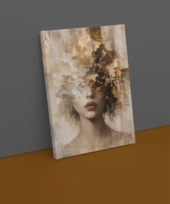 OSEFE 1036 canvas schilderij moderne vrouw abstract wall art 75x100 cm c