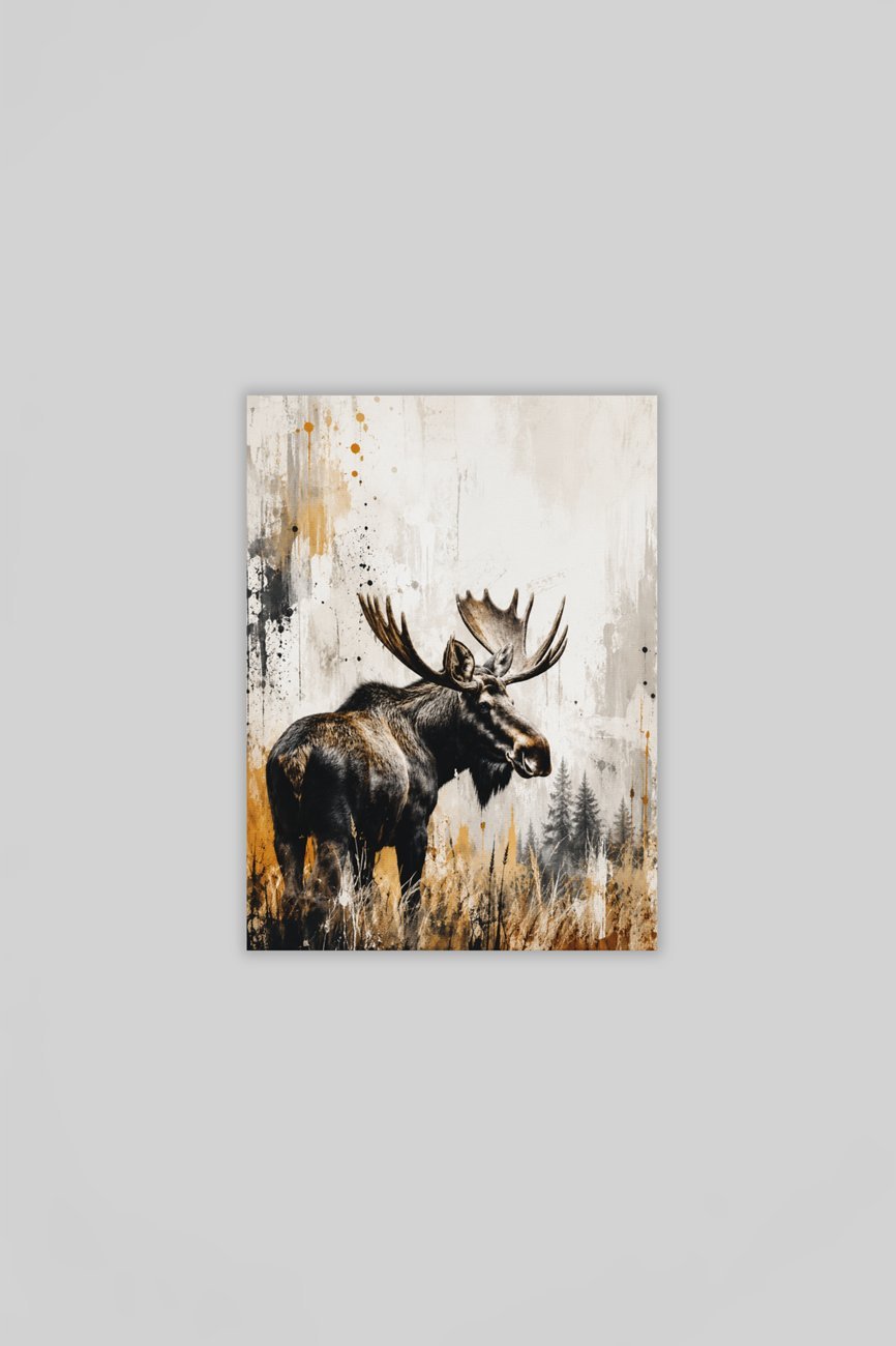 Eland Canvas Schilderij 75x100 cm