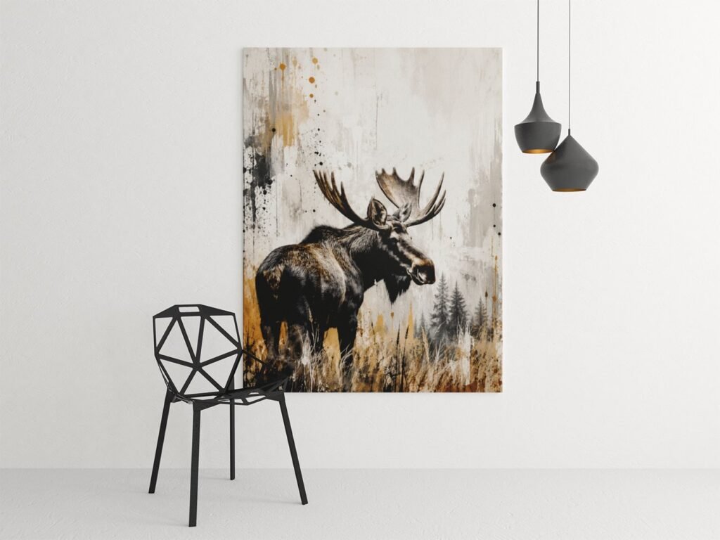 Eland Canvas Schilderij 75x100 cm