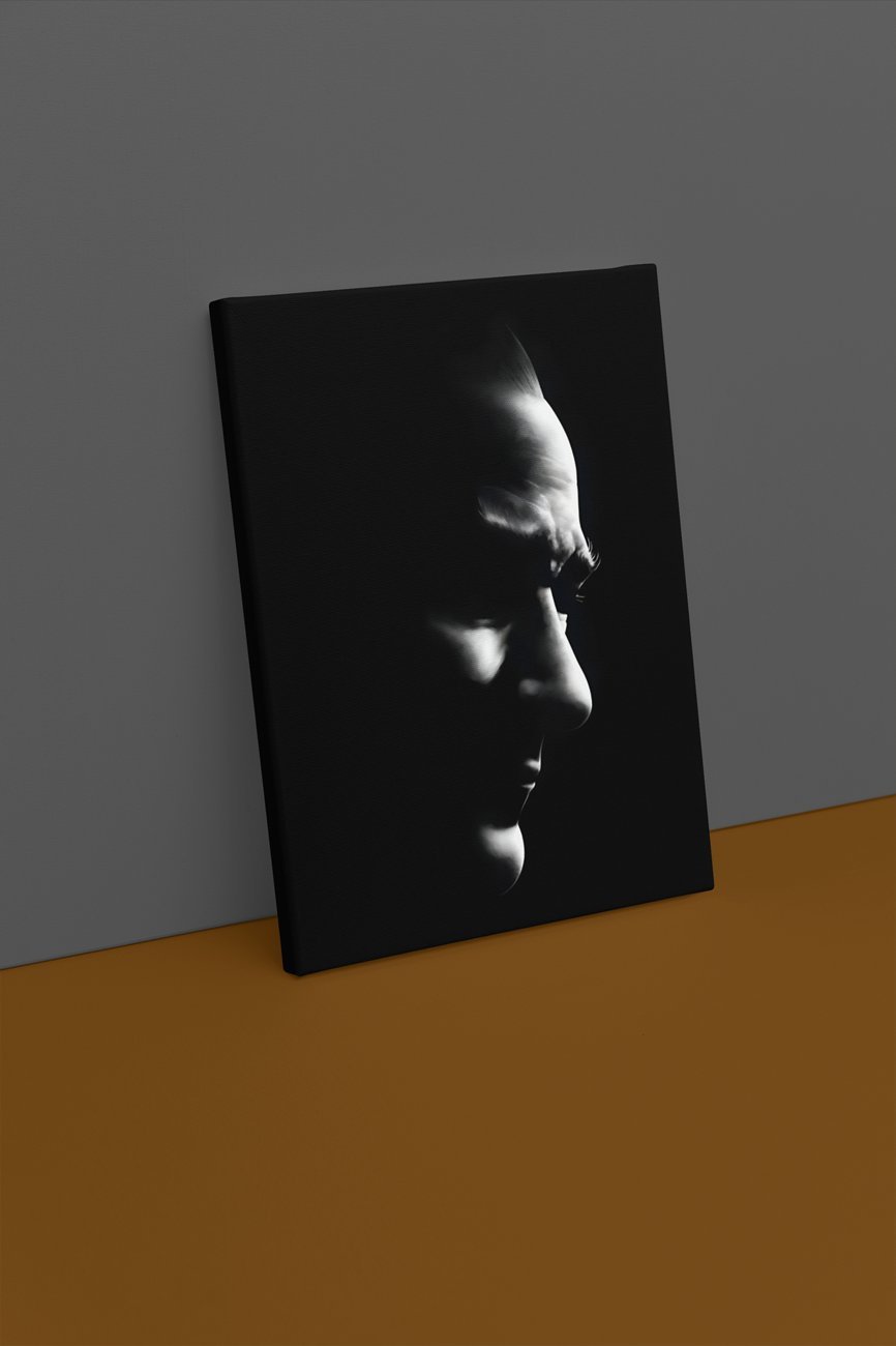 M. Kemal Ataturk Canvas Schilderij 75x100 cm - Afbeelding 2
