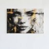 ALIVA 1549 abstracte vrouw canvas schilderij