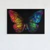 ALIVA 1554 vlinder canvas schilderij