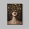ALIVA 1556 vlinders vrouw canvas schilderij