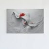 ALIVA 1558 kunst vrouw met hoed canvas schilderij