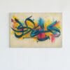 ALIVA 1562 arabische kalligrafie graffiti kleurrijk modern canvas schilderij