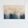 ALIVA 1564 abstract goud blauw modern kunst canvas schilderij