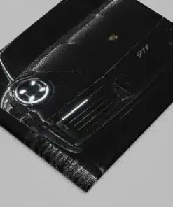OSEFE 1085 canvas schilderij porsche 911 close up vooraanzicht 100x75 cm a