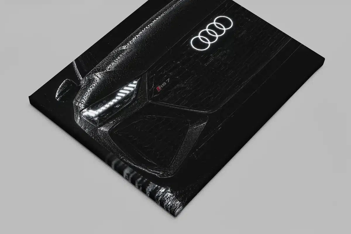 Audi RS7 Canvas Schilderij 100x75 cm - Afbeelding 2