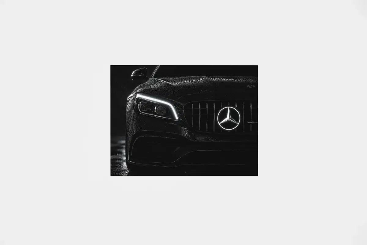 Mercedes AMG Canvas Schilderij 100x75 cm