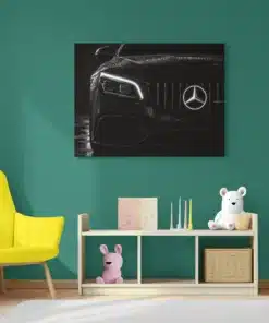 Mercedes AMG Canvas Schilderij 100x75 cm