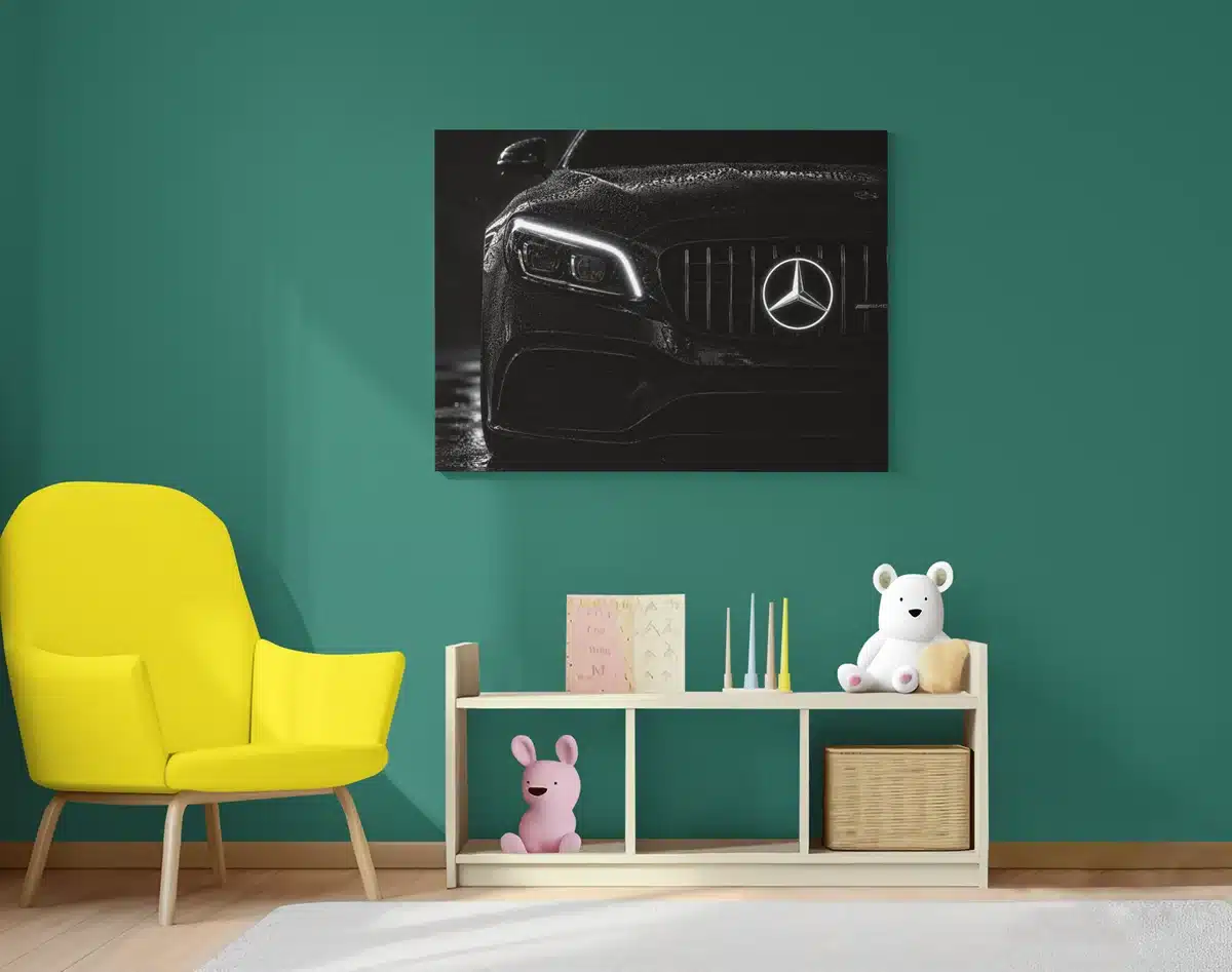 Mercedes AMG Canvas Schilderij 100x75 cm