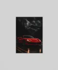 Ferrari Canvas Schilderij 75x100 cm