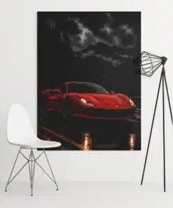 Ferrari Canvas Schilderij 75x100 cm