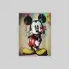 OSEFE 1092 canvas schilderij mickey mouse street art 75x100 cm
