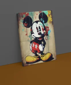 Alternative view of Street Art Cartoon Canvas Schilderij 75x100 cm